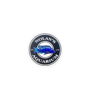 Nolan’s Aquarium Logo Sticker