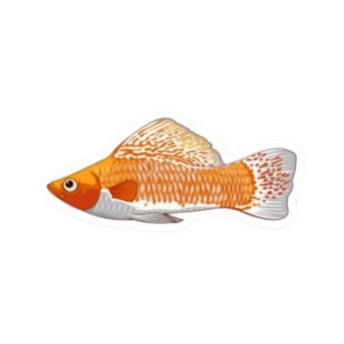 Sailfin Molly Sticker